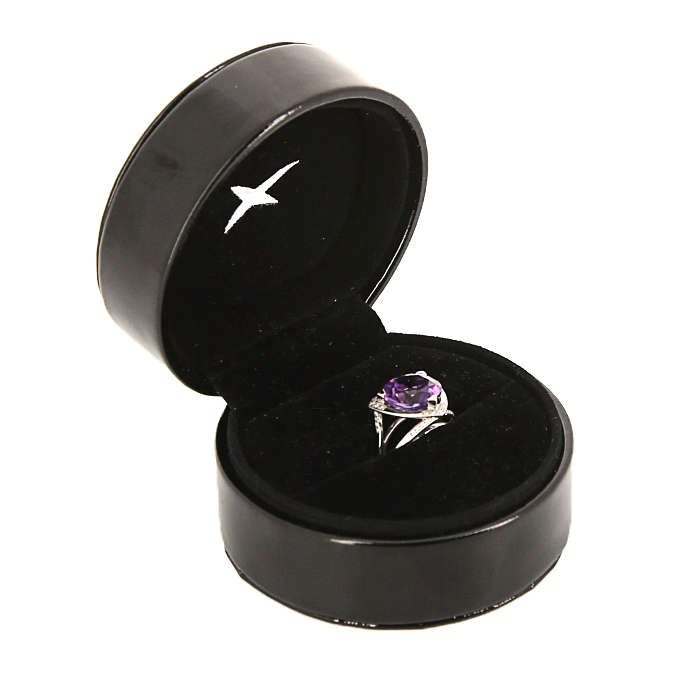 Bague Mauboussin Tellement Divine Toi en or blanc,  améthyste et diamants - Detail D2