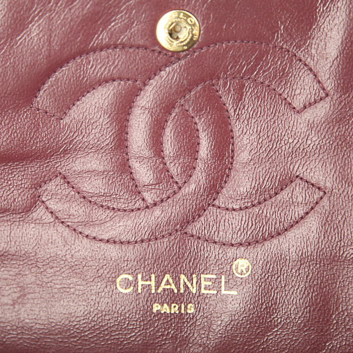 Borsa Chanel Vintage in pelle trapuntata nera - Detail D4