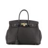 Hermes Birkin 35 cm handbag in anthracite grey togo leather - 360 thumbnail