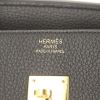 Borsa Hermes Birkin 35 cm in pelle togo grigio antracite - Detail D3 thumbnail