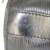 Sac porté épaule Louis Vuitton en cuir épi noir - Detail D3 thumbnail