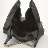 Shopping bag Chanel Paris-Moscou in pelle martellata nera con motivo - Detail D2 thumbnail