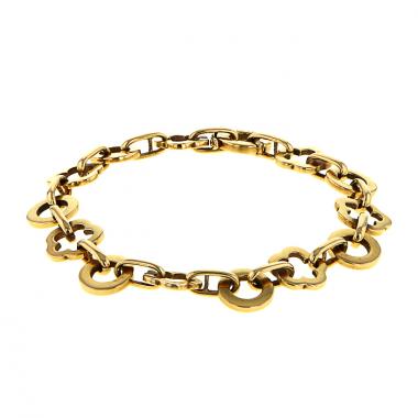 Bracelet Chanel Camelia en or jaune