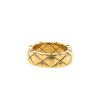 Bague Chanel Matelassé moyen modèle en or jaune - 00pp thumbnail