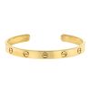 Open Cartier Love bracelet in yellow gold - 00pp thumbnail