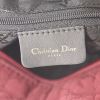 Sac à main Dior moyen modèle en toile cannage rouge - Detail D3 thumbnail