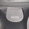 Gucci Bamboo shopping bag in black suede and black leather - Detail D3 thumbnail