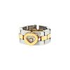 Half-flexible Chopard Happy Diamonds sleeve ring in yellow gold,  white gold and diamond - 00pp thumbnail