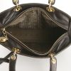 Dior Lady Dior large model handbag in brown leather cannage - Detail D3 thumbnail