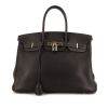 Hermes Birkin 35 cm handbag in brown Cacao togo leather - 360 thumbnail