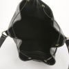 Louis Vuitton Grand Noé shopping bag in black epi leather - Detail D2 thumbnail