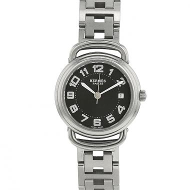 Reloj Hermes Pullman de acero Circa  2000