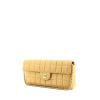 Chanel Baguette shoulder bag in beige quilted leather - 00pp thumbnail