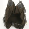 Louis Vuitton L handbag in dark brown mahina leather - Detail D2 thumbnail