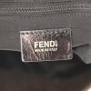 Borsa Fendi Big Mama in pelle e pelle di serpente marrone - Detail D3 thumbnail