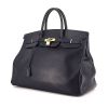 Hermes Birkin 40 cm handbag in navy blue epsom leather - 00pp thumbnail