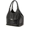 Tod's handbag in black grained leather - 00pp thumbnail