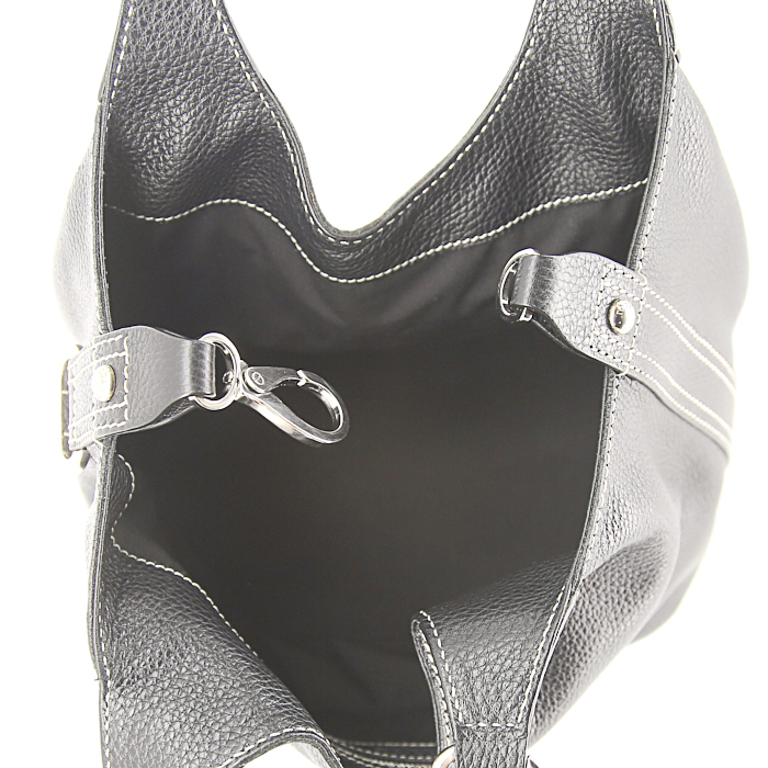 Sac à Main Tod's Hobo En Cuir Crème, Dimensions 14L X 6L X 16H, Occasion