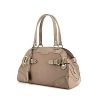 Louis Vuitton Le Radieux handbag in etoupe grained leather and etoupe smooth leather - 00pp thumbnail