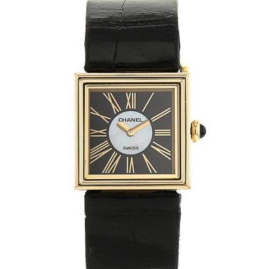 Reloj Chanel Mademoiselle de oro amarillo Circa  2000