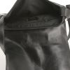 Bolso de mano Gucci modelo pequeño en lona Monogram negra y cuero negro - Detail D2 thumbnail