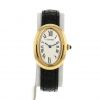 Cartier Baignoire  mini watch in yellow gold - 360 thumbnail