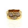Chopard Casmir ring in yellow gold and diamonds - 360 thumbnail