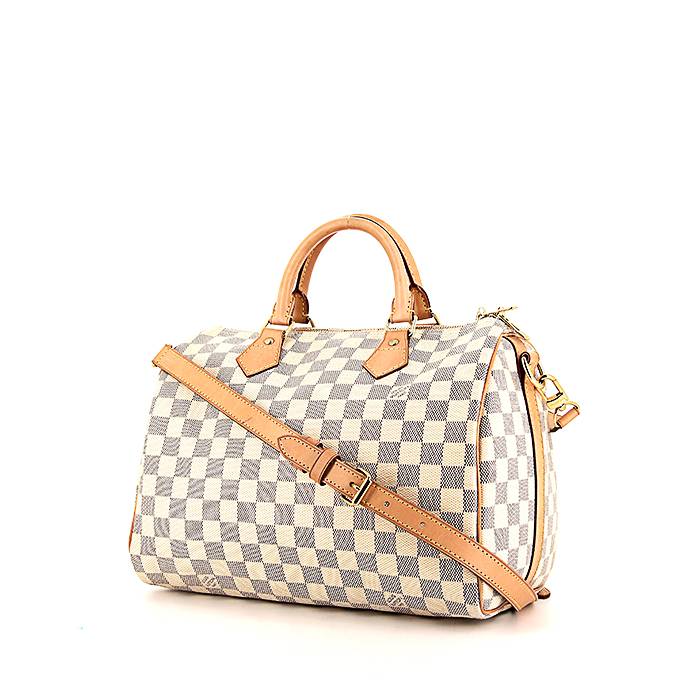 Louis Vuitton Speedy Bandouliere Damier Azur 30