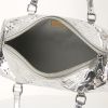 Louis Vuitton Bedford handbag in silver monogram leather - Detail D2 thumbnail