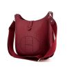 Hermès Evelyne III small model shoulder bag in raspberry pink togo leather - 00pp thumbnail