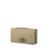 Dior Abeille pouch in grey leather - 00pp thumbnail