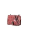 Bottega Veneta Mini Runway shoulder bag in patent leather and pink - 00pp thumbnail