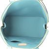 Louis Vuitton Alma handbag in turquoise monogram patent leather - Detail D2 thumbnail