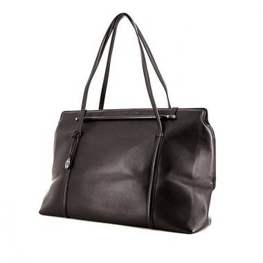 Sac à main Cartier en cuir noir