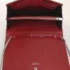 Saint Laurent shoulder bag in red leather - Detail D2 thumbnail