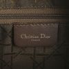 Dior Lady Dior handbag in brown canvas cannage - Detail D3 thumbnail
