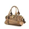 Chloé Paddington handbag in beige grained leather - 00pp thumbnail