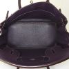 Hermes Birkin 30 cm handbag in purple Raisin togo leather - Detail D2 thumbnail