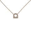 Fred Success necklace in pink gold and diamonds - 00pp thumbnail