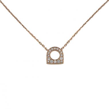 Fred Success necklace in pink gold and diamonds Fred Success necklace in pink gold and diamonds