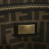 Bolso de mano Fendi Peekaboo modelo grande en cuero granulado negro - Detail D4 thumbnail