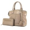 Louis Vuitton Lockit  handbag in etoupe suhali leather - 00pp thumbnail