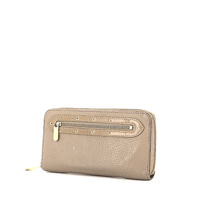 Bolso de mano Louis Vuitton Lockit  en cuero suhali marrón etoupe - Detail D2