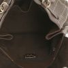 Salvatore Ferragamo handbag in brown grained leather - Detail D2 thumbnail