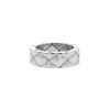 Chanel Matelassé medium model ring in white gold - 00pp thumbnail