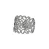 Messika Eden large model sleeve ring in white gold and diamonds - 00pp thumbnail