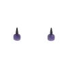 Paire de boucles d'oreilles Pomellato Capri en or rose,  jade violet et améthyste - 00pp thumbnail