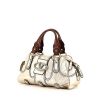 Valentino Garavani handbag in gold and brown leather - 00pp thumbnail