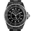 Chanel J12 watch in black ceramic Circa  2011 - 00pp thumbnail