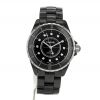Chanel J12 watch in black ceramic Circa  2011 - 360 thumbnail